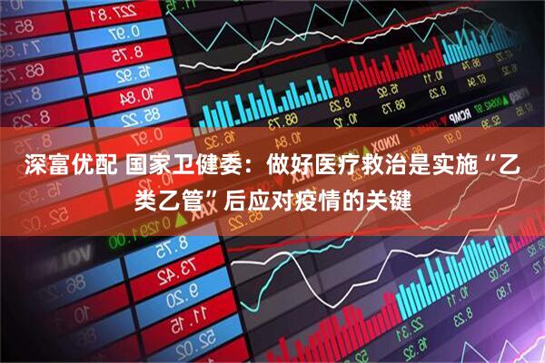 深富优配 国家卫健委：做好医疗救治是实施“乙类乙管”后应对疫情的关键