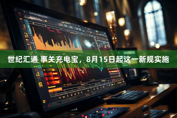 世纪汇通 事关充电宝，8月15日起这一新规实施